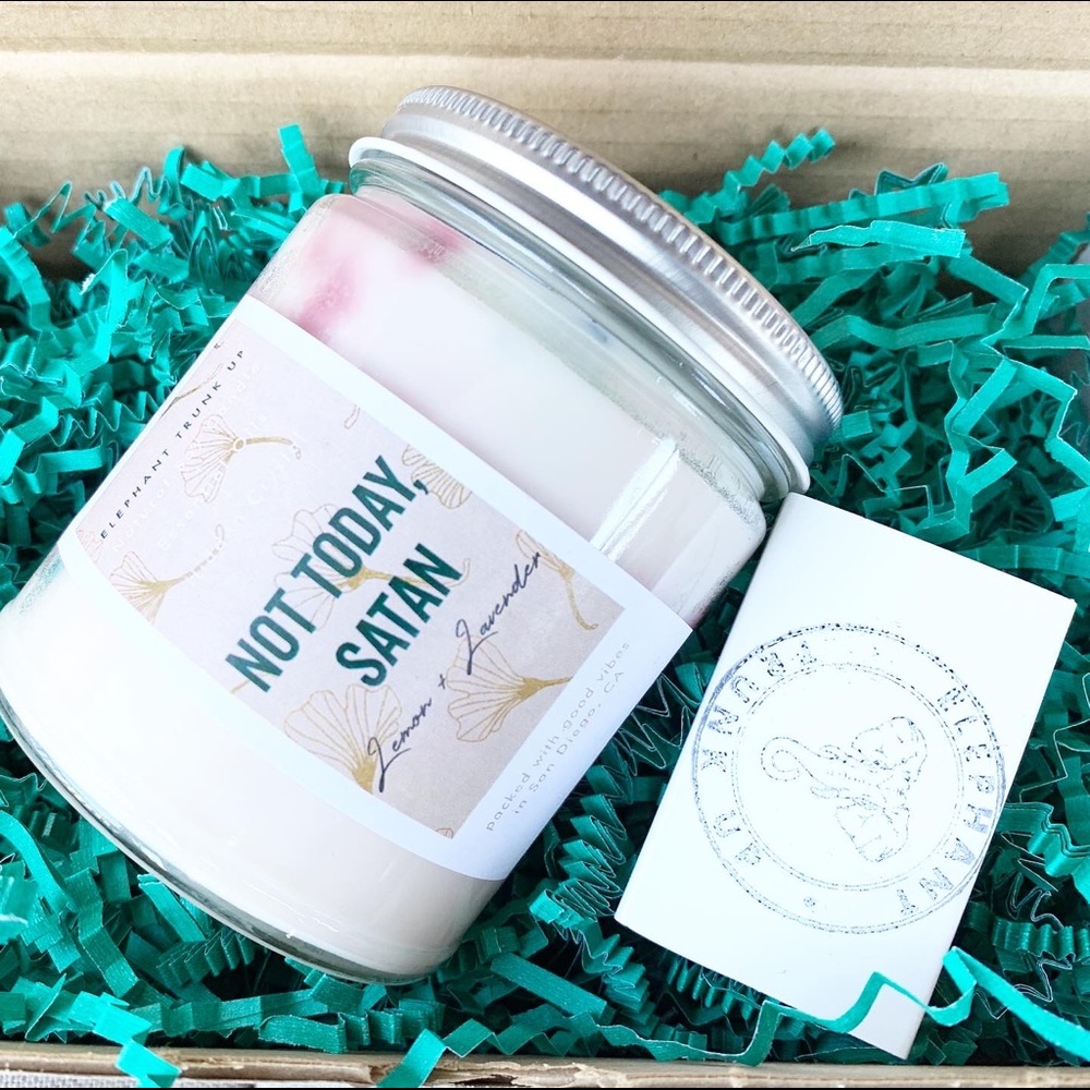 Hidden Crystal Candle